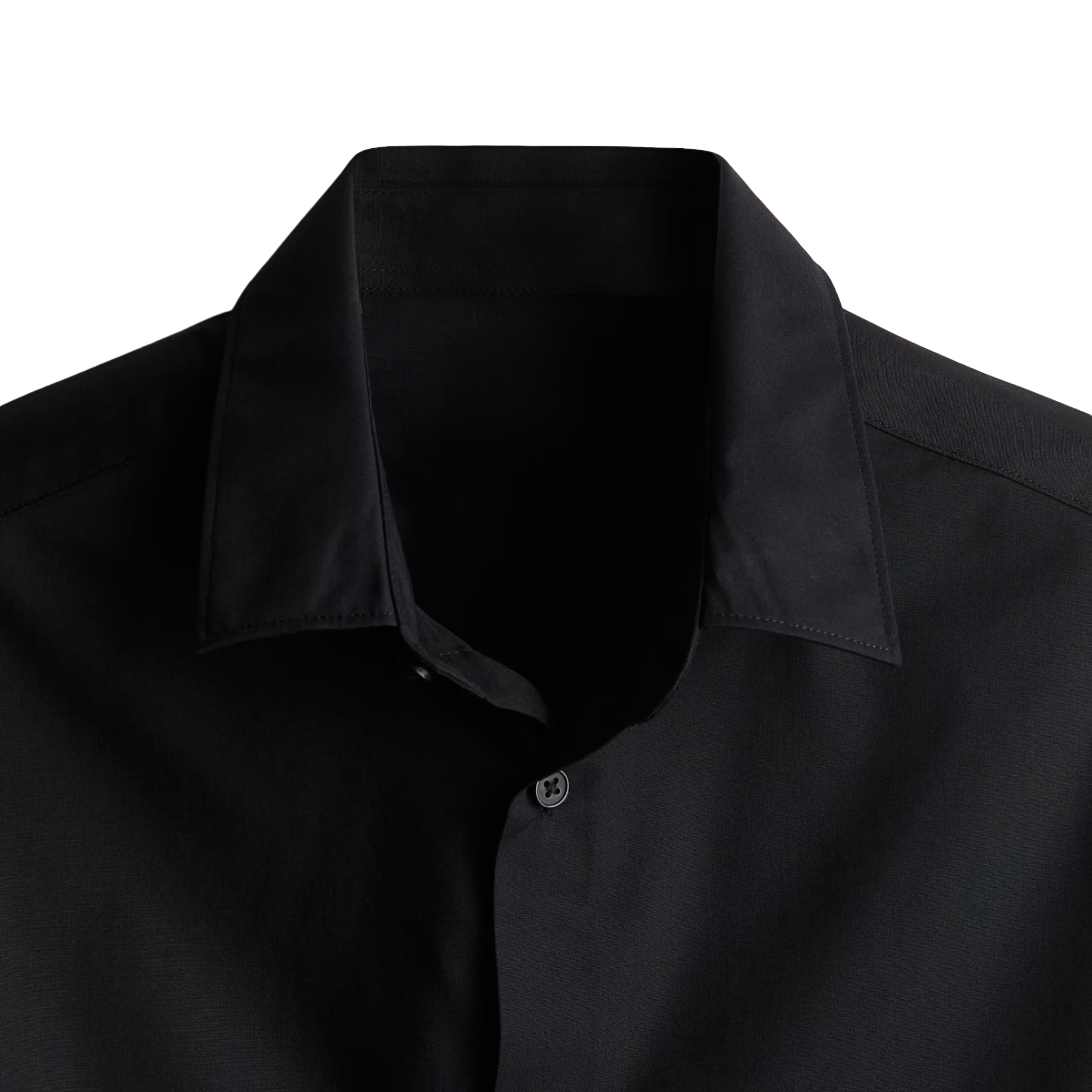 REGULAR FIT SHIRT - BLACK