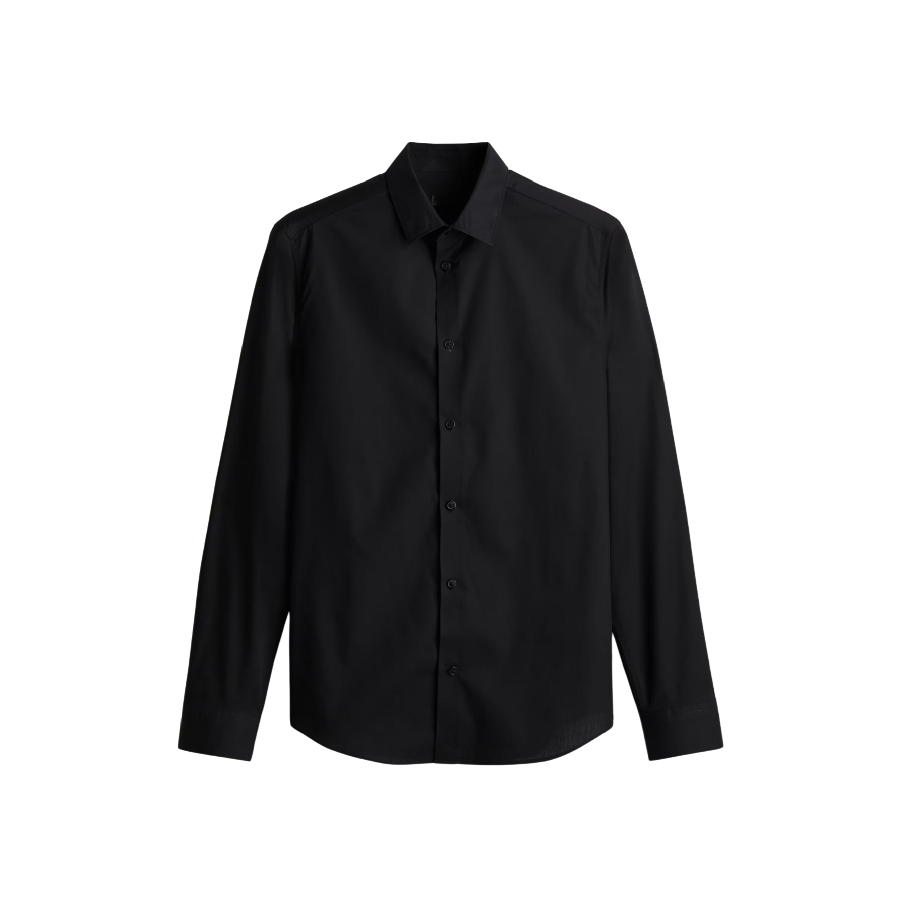REGULAR FIT SHIRT - BLACK