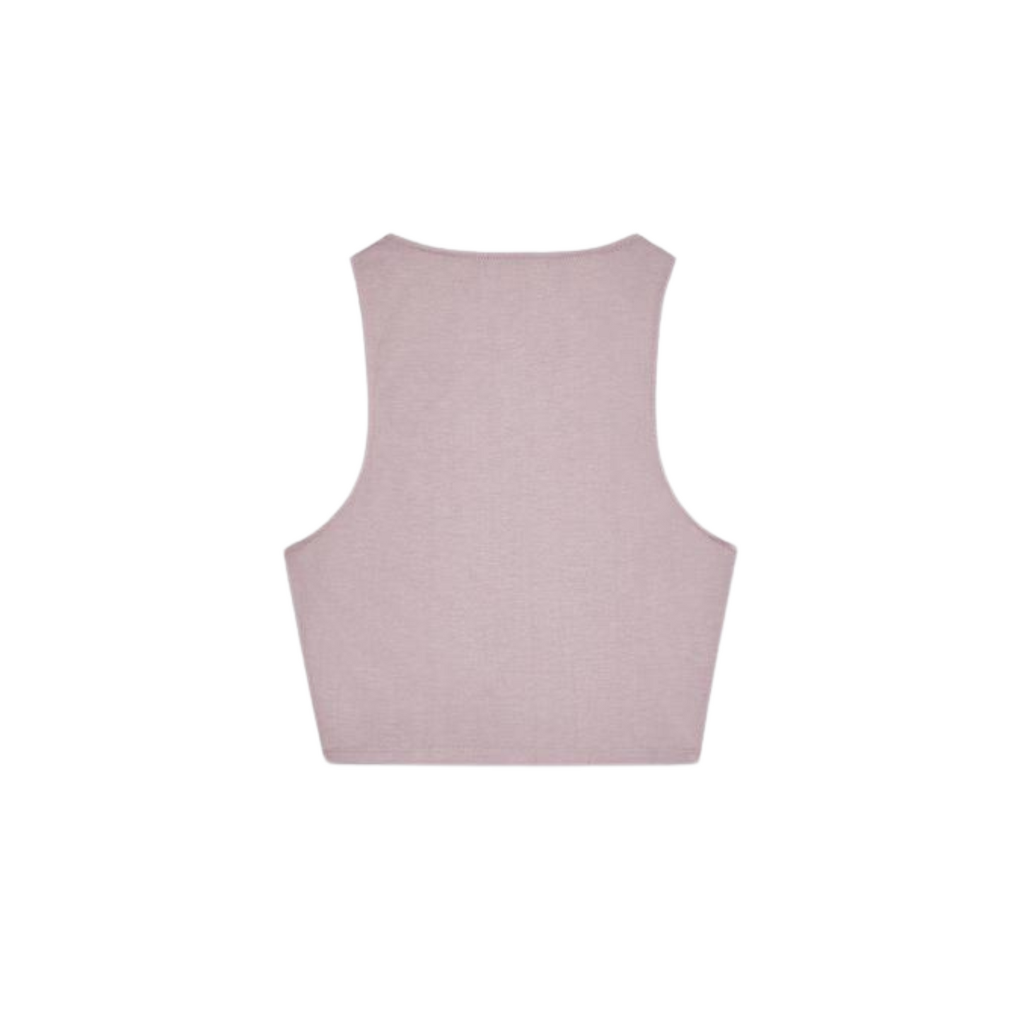 FLOWING CROP TOP - Pearl Grey