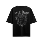 BLOOMSCAPE BLACK OVERSIZED FIT T-SHIRT