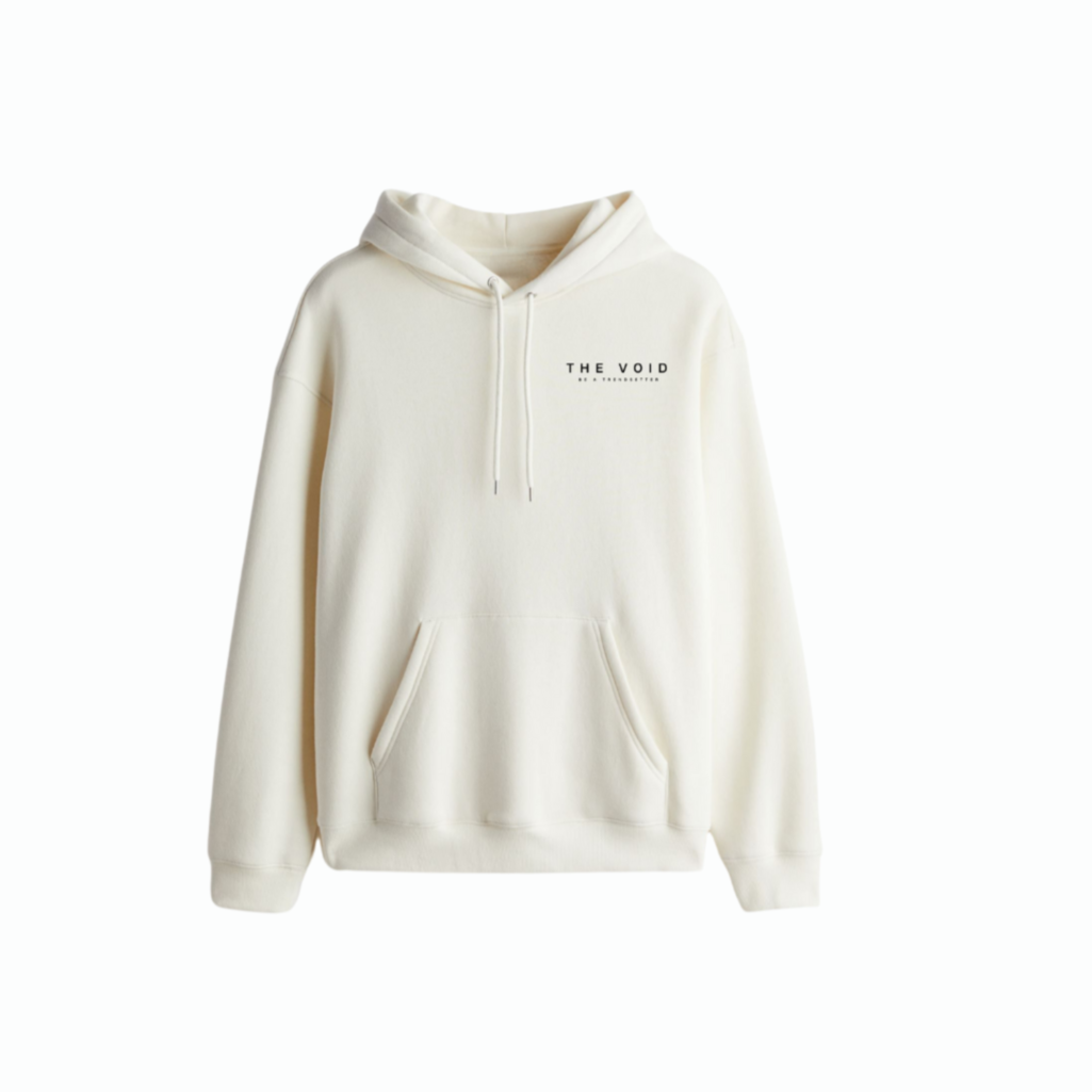 WHITE HOODIE