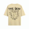 BLOOMSCAPE BEIGE OVERSIZED FIT T-SHIRT