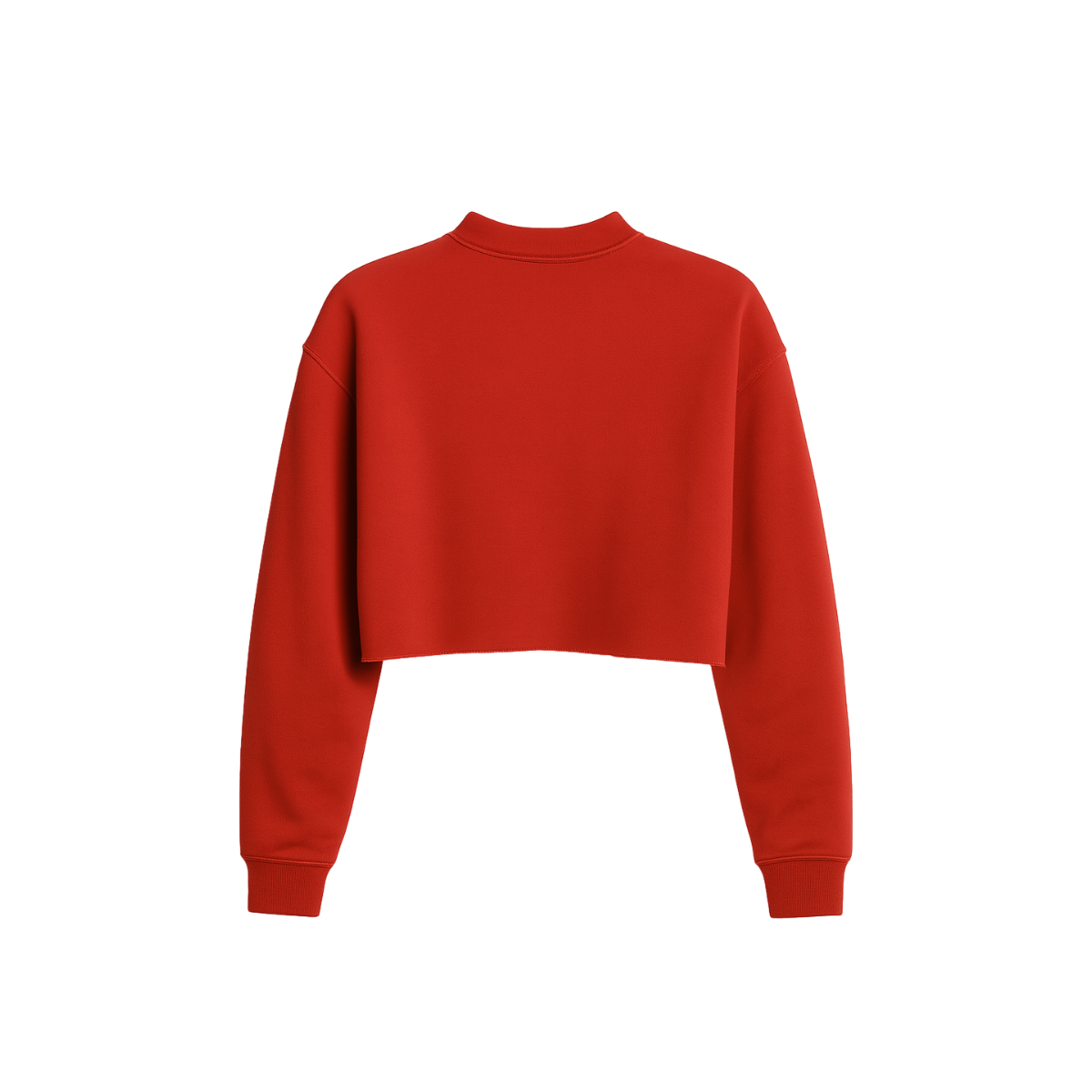 CROPPED SWEATSHIRT - Red