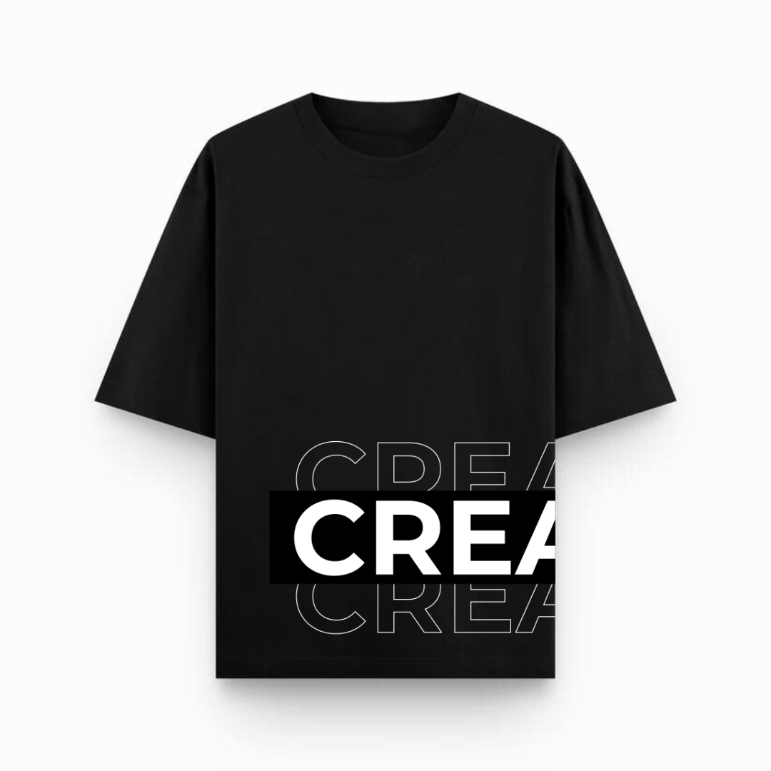 CREATIVE OVERSIZED FIT T-SHIRT